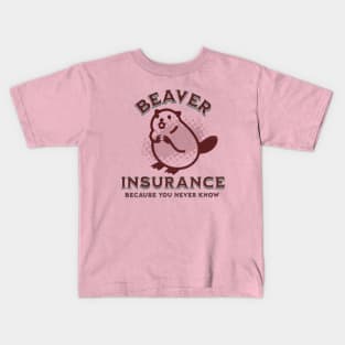 Beaver Insurance Kids T-Shirt